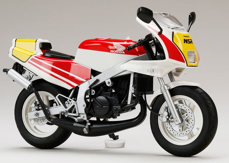 ホビージャパンHJMバイク No.1　1/12 Honda NSR50 '89 ロスホワイト×ファイティングレッド