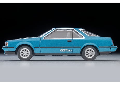 トミーテック 1/64 TLV-N69d トヨタ コロナ ハードトップ 1800GT-TR（ターコイズ）84年式