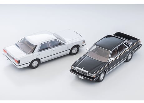 トミーテック 1/64 TLV-N364a 日産 セドリック HT V20ターボ ブロアム（白）85年式