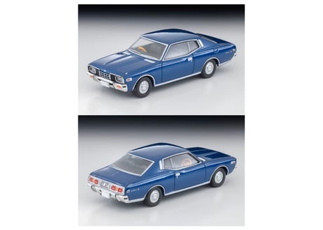 トミーテック 1/64 TLV-N359a 日産 グロリア 2ドアHT 2800 SGL（紺）75年式