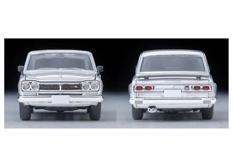 トミーテック 1/64 TLV-N 荻窪魂Vol.11 日産 スカイライン ハードトップ 2000GT-R（銀）1972年式