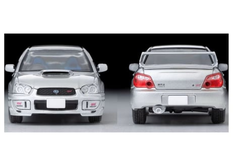 トミーテック 1/64 TLV-N336b スバル インプレッサ WRX STi（銀）2003年式