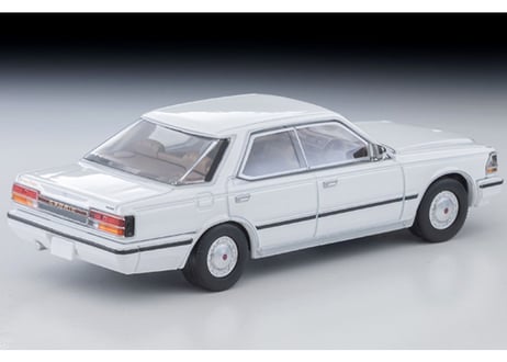 トミーテック 1/64 TLV-N364a 日産 セドリック HT V20ターボ ブロアム（白）85年式
