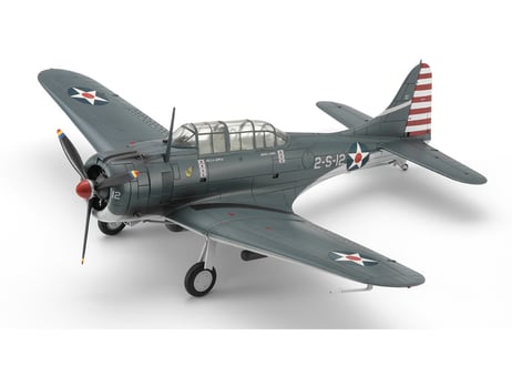 ハセガワ 1/72 航空機 02538 SBD-3 ドーントレス “第2偵察飛行隊”