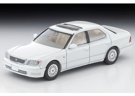 トミーテック 1/64 TLV-N356c トヨタ セルシオ C仕様 10th Anniversary Edition（白）