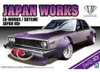 アオシマ 1/24 リバティーウォーク No.1 LBワークス ジャパン4Dr