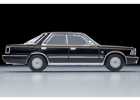 トミーテック 1/64 TLV-N168c 日産 セドリック HT V30ターボ ブロアムVIP（黒）85年式