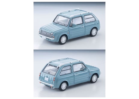 トミーテック 1/64 TLV-N379a 日産 PAO（アクアグレー）1989年式