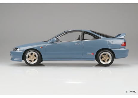 アオシマ 1/32 楽プラ スナップキット No.22CU-GY ホンダ DC2 インテグラ タイプR カスタムホイール(グレー)