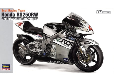 ハセガワ BK1 1/12 スコット レーシング チーム ホンダ RS250RW “2009 WGP250 チャンピオン”