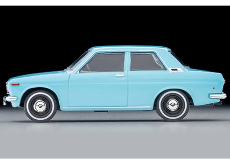 トミーテック 1/64 TLV-220a ダットサン510 2ドアセダン 北米仕様（水色）69年式