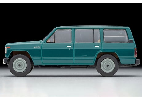 トミーテック 1/64 TLV-N109c ニッサン サファリ エクストラバンDX(緑)85年式