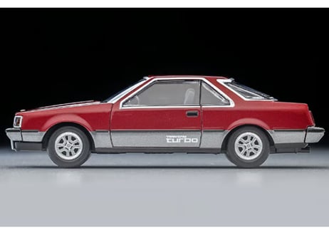 トミーテック 1/64 TLV-N69c トヨタ コロナ ハードトップ 1800GT-TR（ワイン／グレー）84年式