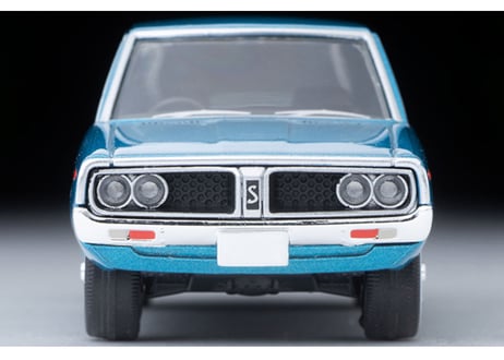 トミーテック 1/64 TLV-N55b 日産 スカイライン ワゴン 1800 スポーティGL（青）72年式