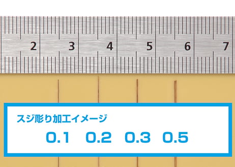 WAVE HT-543 HGマイクロチゼル単品 （刃幅0.3mm）