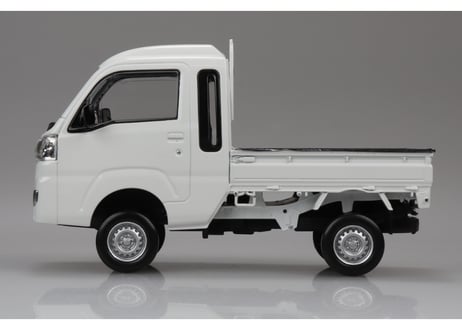 アオシマ 1/32 楽プラ スナップキット No.29-WE ダイハツ S500P ハイゼット トラック ジャンボ (ホワイト)