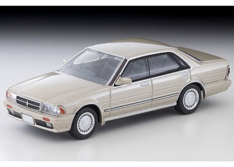 トミーテック 1/64 TLV-N368b 日産 セドリック HT V20 ツインカムターボ グランツーリスモSV（イエロイッシュシルバー）89年式