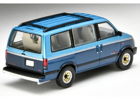 トミーテック 1/64 TLV-N325b シボレー アストロ LT AWD（水色／紺）94年式