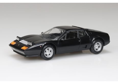 アオシマ 1/32 楽プラ スナップキット No.26-BK フェラーリ 512 BB(ブラック)
