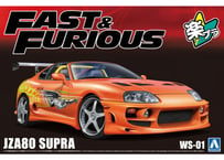 アオシマ 1/24 ワイルド・スピード No.WS-01 ワイルド・スピード JZA80 スープラ