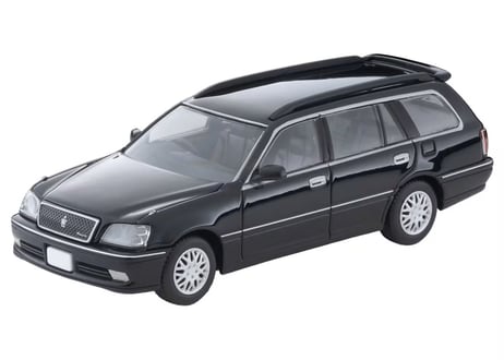 トミーテック 1/64 TLV-N355b トヨタ クラウンエステート アスリートV（黒）2001年式