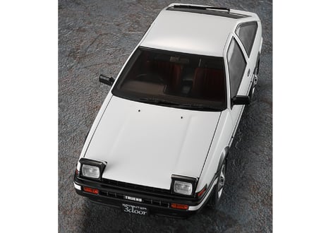 ハセガワ HC-71 1/24 トヨタ スプリンター トレノ AE86 GT APEX 前期型 （1983）
