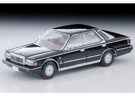 トミーテック 1/64 TLV-N168c 日産 セドリック HT V30ターボ ブロアムVIP（黒）85年式