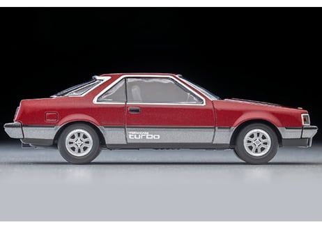 トミーテック 1/64 TLV-N69c トヨタ コロナ ハードトップ 1800GT-TR（ワイン／グレー）84年式