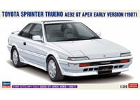 ハセガワ 20834 1/24 トヨタ スプリンター トレノ AE92 GT APEX 前期型 （1987）