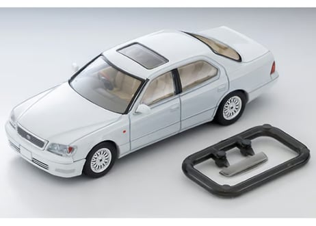 トミーテック 1/64 TLV-N356c トヨタ セルシオ C仕様 10th Anniversary Edition（白）