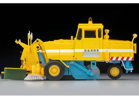 トミーテック 1/64 TLV-N370a 東急 SW2Z2 道路清掃車（黄）