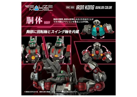タカラトミー ゾイド RMZ-009 アイアンコング ガイロスカラー