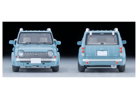 トミーテック 1/64 TLV-N379a 日産 PAO（アクアグレー）1989年式