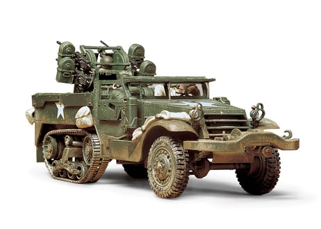 タミヤ 1/35 MM No.81  アメリカ自走対空機銃 M16 スカイクリーナー