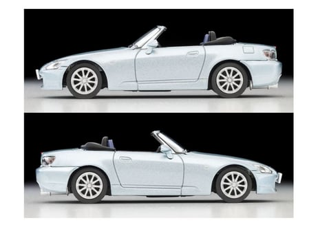 トミーテック 1/64 TLV-N280c ホンダS2000 2006年式（水色）