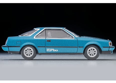 トミーテック 1/64 TLV-N69d トヨタ コロナ ハードトップ 1800GT-TR（ターコイズ）84年式