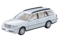 トミーテック 1/64 TLV-N378a トヨタ クラウンエステート ロイヤルサルーン （白／銀）2000年式