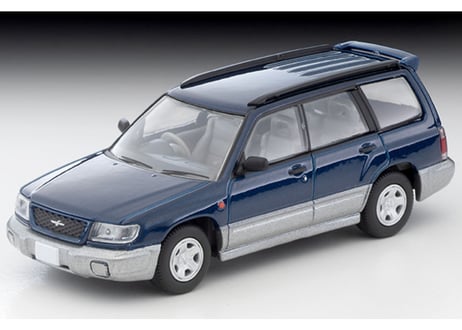 トミーテック 1/64 TLV-N328a スバル フォレスター C／20（紺／グレー）97年式