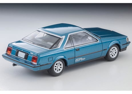 トミーテック 1/64 TLV-N69d トヨタ コロナ ハードトップ 1800GT-TR（ターコイズ）84年式