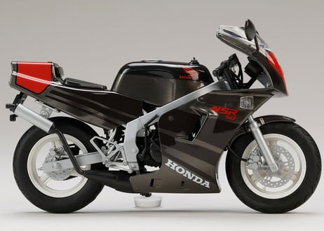 ホビージャパンHJMバイク No.2　1/12 Honda NSR50 '89 マックスグレーメタリックｘグラニットブルーメタリック