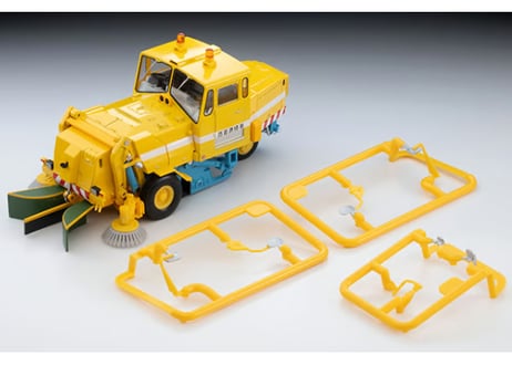 トミーテック 1/64 TLV-N370a 東急 SW2Z2 道路清掃車（黄）