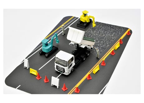 トミーテック ザ・トラックコレクション 道路工事現場 ダンプセットA