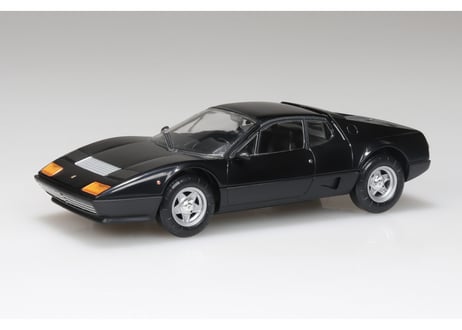アオシマ 1/32 楽プラ スナップキット No.26-BK フェラーリ 512 BB(ブラック)