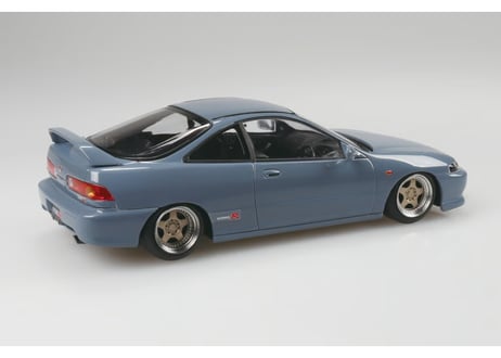 アオシマ 1/32 楽プラ スナップキット No.22CU-GY ホンダ DC2 インテグラ タイプR カスタムホイール(グレー)