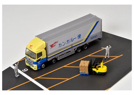 トミーテック ザ・トラックコレクション 物流現場ウィングバンセットH 西濃運輸