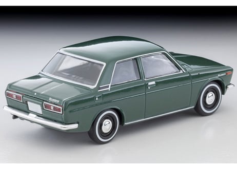 トミーテック 1/64 TLV-219a ダットサン ブルーバード 2ドアセダン 1400スタンダード（緑）70年式