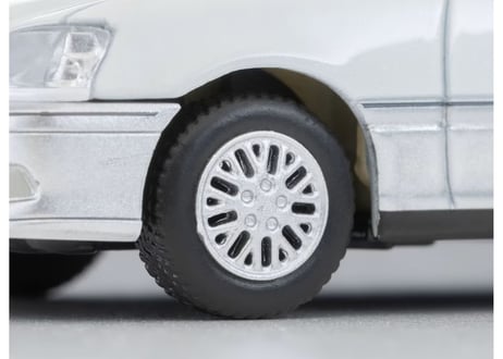 トミーテック 1/64 TLV-N378a トヨタ クラウンエステート ロイヤルサルーン （白／銀）2000年式