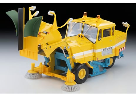 トミーテック 1/64 TLV-N370a 東急 SW2Z2 道路清掃車（黄）