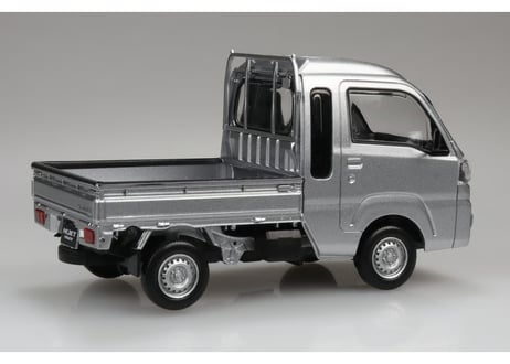 アオシマ 1/32 楽プラ スナップキット No.29-BS ダイハツ S500P ハイゼット トラック ジャンボ (ブライトシルバーメタリック)
