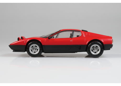 アオシマ 1/32 楽プラ スナップキット No.26-RD フェラーリ 512 BB(レッド)
